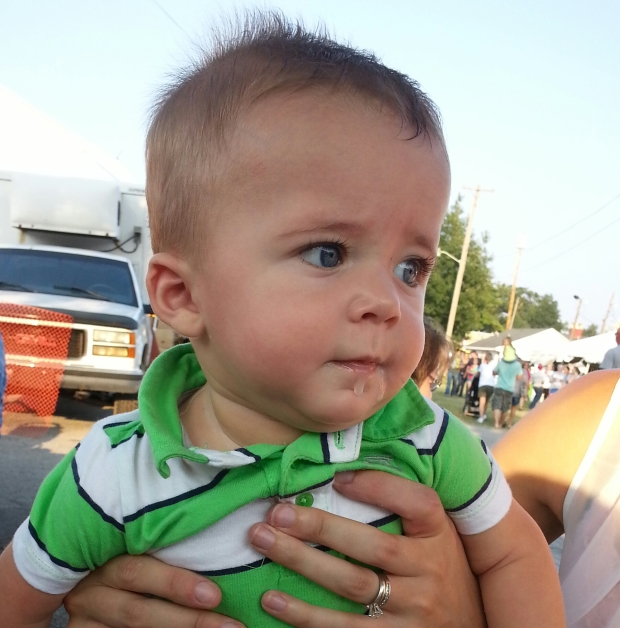[July] Langston was less than impressed by his first experience at the fair.